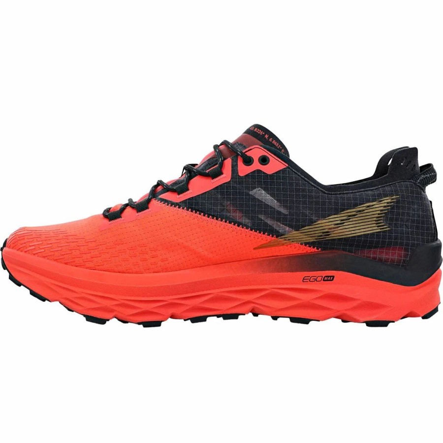 * Altra Men'S Mont Blanc (602 Coral/Black) Footwear