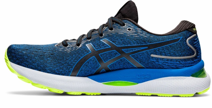 * Asics Men'S Gel-Nimbus 24 (003 Black/Lake Drive) Footwear