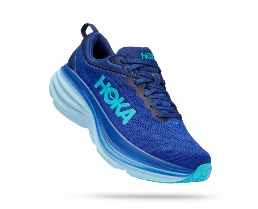 * Hoka Men'S Bondi 8 (Bbbg Bellwether Blue/Bluing) Footwear