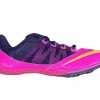 * Nike Women'S Zoom Rival S 7 Track Spike (685 Pink Foil/Laser Orange- Purple Dynasty) Footwear