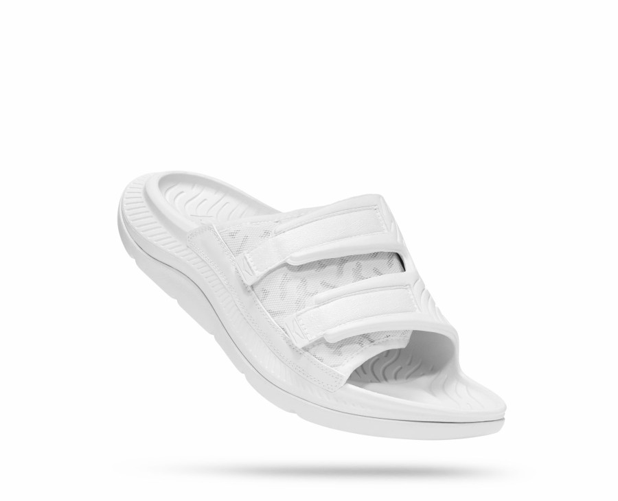 * Hoka Uni Ora Luxe (Wwh White/White) Footwear