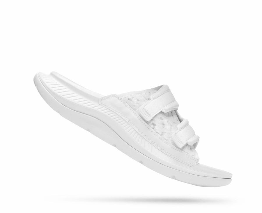 * Hoka Uni Ora Luxe (Wwh White/White) Footwear