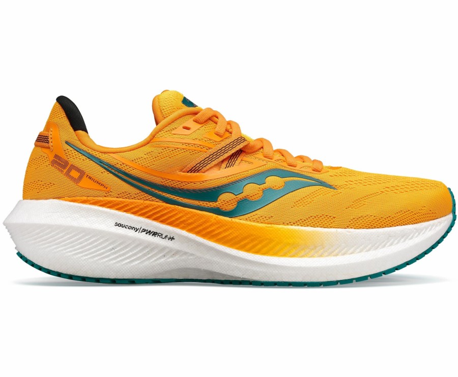 * Saucony Men'S Triumph 20 (30 Gold/Palm) Footwear