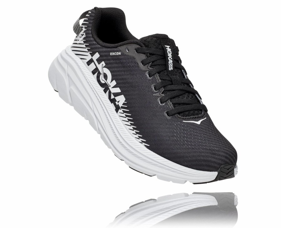 * Hoka Women'S Rincon 2 (Bwht Black/White) Footwear