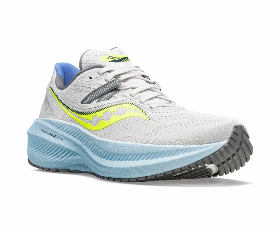 * Saucony Women'S Triumph 20 (15 Fog/Vapor) Footwear