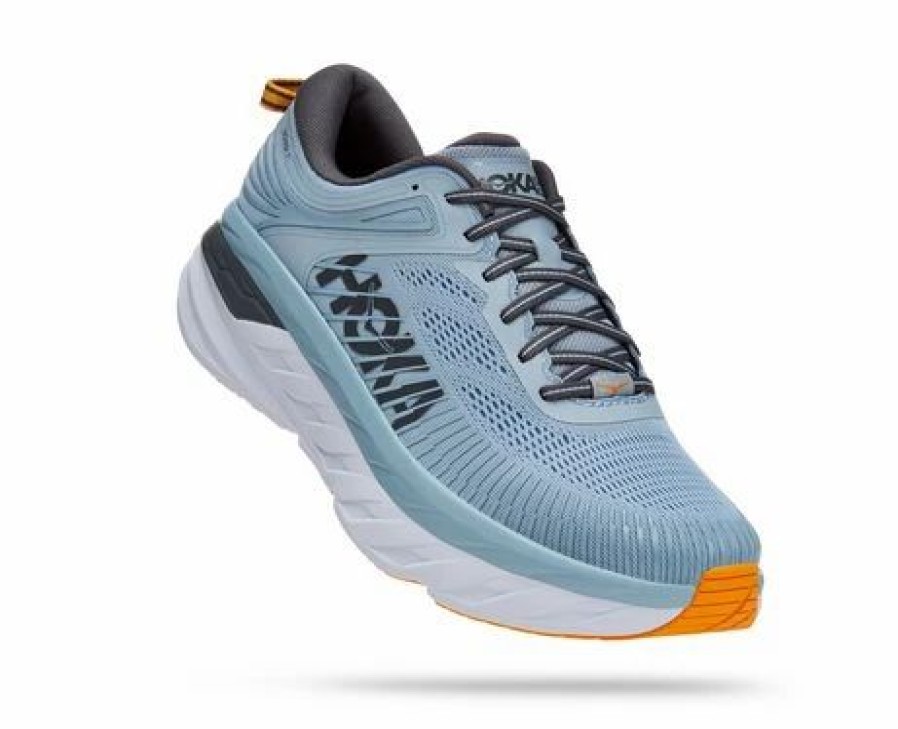 * Hoka Men'S Bondi 7 (Bfcs Blue Fog/Castlerock) Footwear