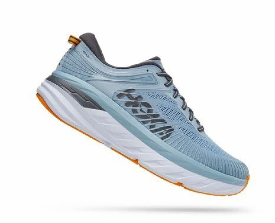 * Hoka Men'S Bondi 7 (Bfcs Blue Fog/Castlerock) Footwear