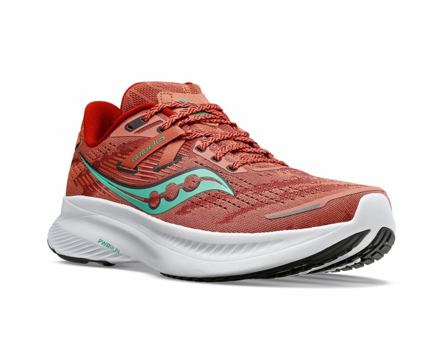 * Saucony Women'S Guide 16 (25 Soot/Sprig) Footwear