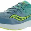 * Saucony Kid'S Freedom Iso (Grey/Teal) Footwear