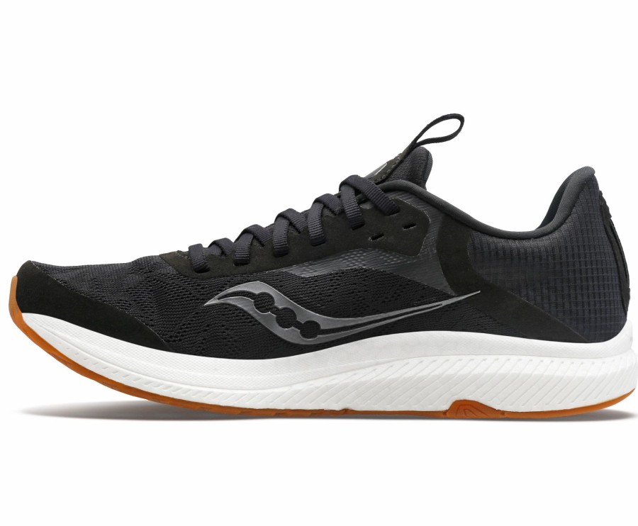 * Saucony Men'S Freedom 5 (12 Black/Gum) Footwear