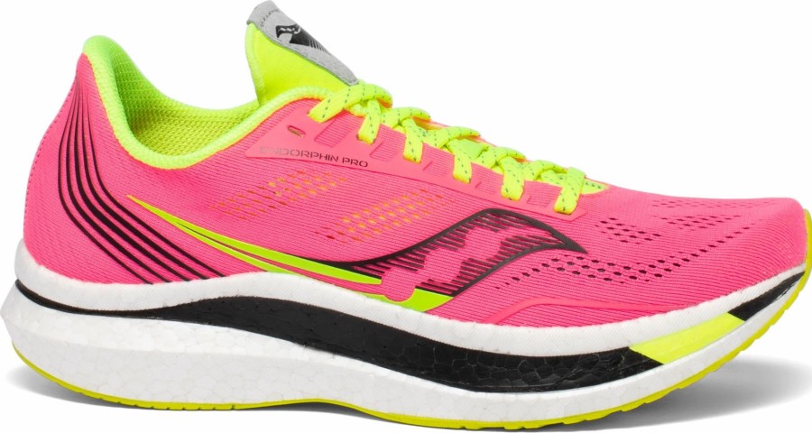 * Saucony Women'S Endorphin Pro (65 Vizi Pink) Footwear