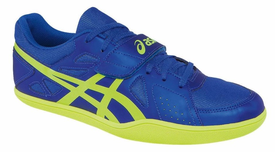 * Asics Men'S Hyper Throw 3 (4307 Deep Blue/Flash Yellow) Footwear