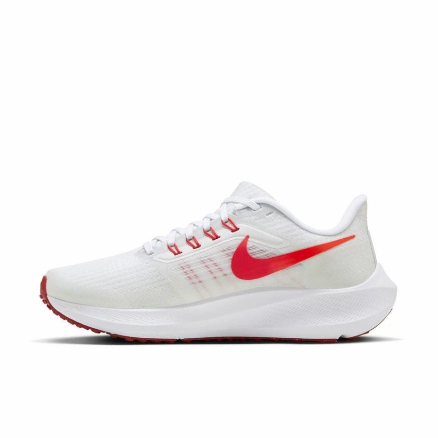 * Nike Women'S Air Zoom Pegasus 39 (103 White/University Red/Photon Dust) Footwear