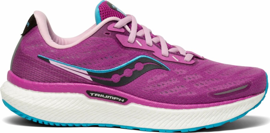 * Saucony Women'S Triumph 19 (30 Razzle/Blaze) Footwear