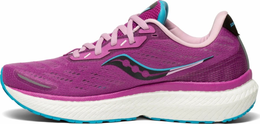 * Saucony Women'S Triumph 19 (30 Razzle/Blaze) Footwear