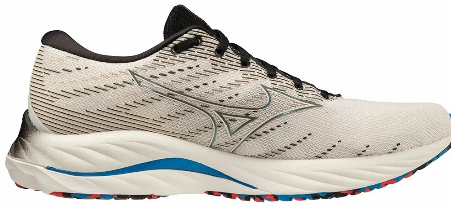 * Mizuno Men'S Wave Rider 26 (Ug4M Ultimate Grey/Neo Lime) Footwear