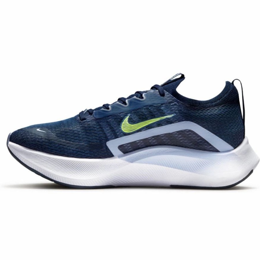 * Nike Women'S Zoom Fly 4 (400 Mystic Navy/Volt/Armory Navy) Footwear