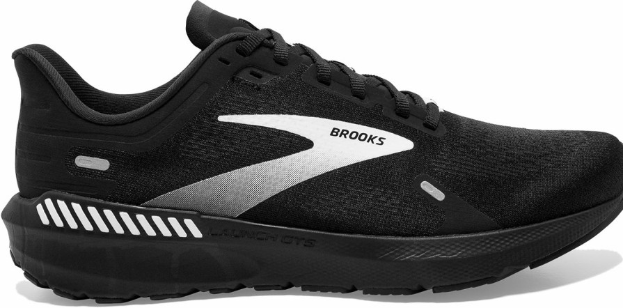 * Brooks Men'S Launch Gts 9 (048 Black/White) Footwear