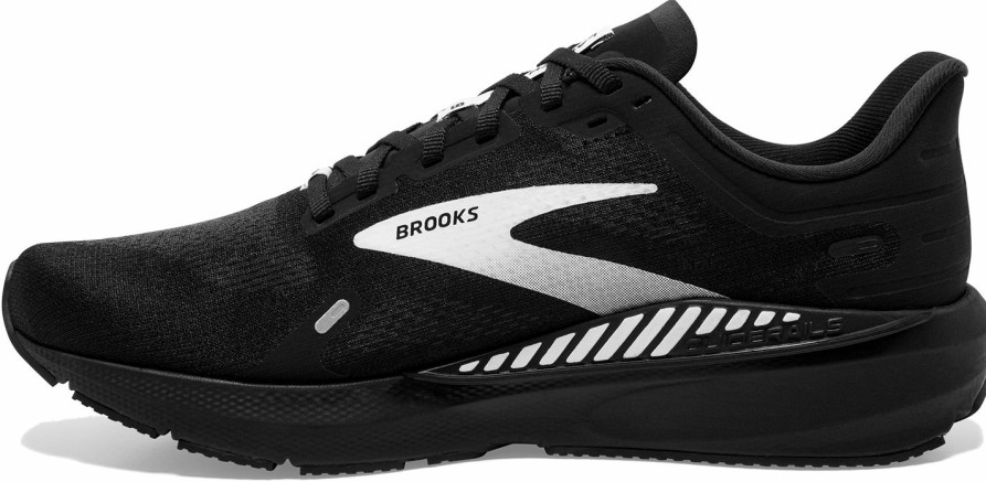 * Brooks Men'S Launch Gts 9 (048 Black/White) Footwear