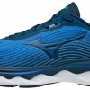 * Mizuno Men'S Wave Sky 5 (5R06 Imperial Blue-Gibraltar Sea) Footwear