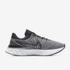 * Nike Men'S React Infinity Run Flyknit 3 (006 Black/Grey Fog/White/Dark Smoke Grey) Footwear