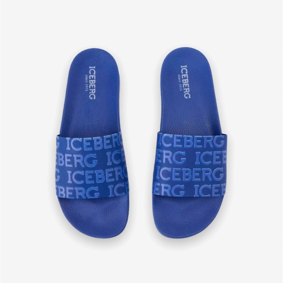 * Iceberg Slippers Blue 22Eiu150704 Iceberg