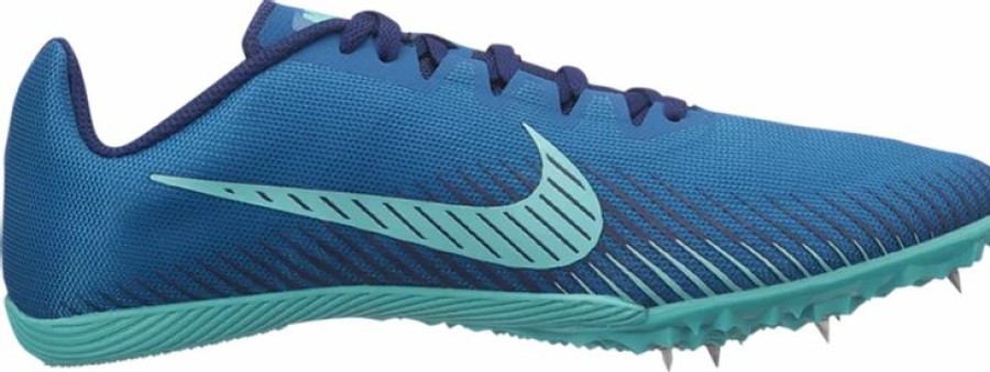 * Nike Uni Zoom Rival M 9 (300 Green Abyss/Hyper Jade) Footwear