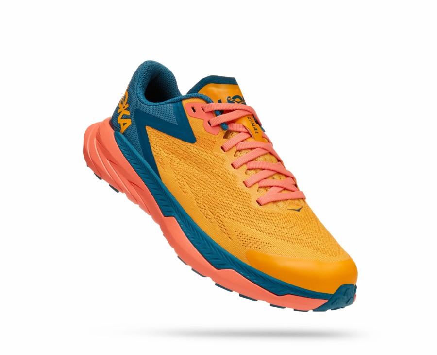 * Hoka Women'S Zinal (Rycm Radiant Yellow/Camellia) Footwear