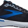 * Brooks Men'S Launch Gts 8 (018 Black/Grey/Blue) Footwear